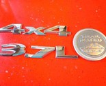 Jeep emblem letters badge Liberty 3.7L 4x4 Trail Rated OEM Factory Genui... - $19.59