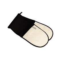 Le Creuset Textiles Double Oven Glove - Black  - $136.00