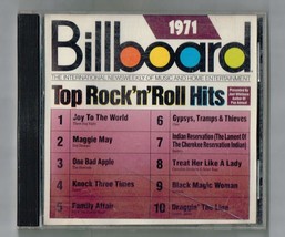 Billboard Top Rock &amp; Roll Hits: 1971 by Various Artists (CD, Jan-1989, Rhino) - £3.81 GBP