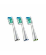 Waterpik Sensonic Complete Care Standard 3 Tooth Brush Heads Replacement... - £13.29 GBP