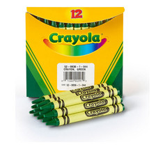 Crayola Green Bulk Crayons 12 Count 1 Pack of 10 Piece - $1,123.89 MXN