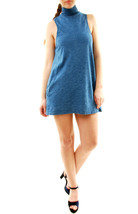 ONE TEASPOON Damen Kleid Drifter Anchor Jersey Gemütlich Blau Größe S - £35.75 GBP