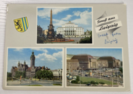 City of Leipzig Leipzig Opera House at Karl-Marx Platz Germany Postcard - £1.85 GBP