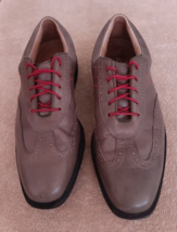 Tz Golf - Foot Joy Icon Men&#39;s Leather Size 10M Gray Golf Shoes #52268 - £55.61 GBP