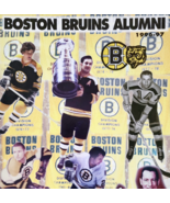1996-97 Boston Bruins Alumni Games Vintage Booklet NHL Hockey Hall Of Fa... - €21,53 EUR