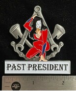 Widows Sons Masonic Riders Assn &quot;Widow&quot; Past Chapter President Officer Pin - $367.33 MXN