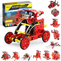 Solar Robot Kit 12 in 1 Science STEM Robot Kit Building Toys for Kids Ag... - $31.64