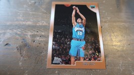 1999 Mike Bibby Topps Rookie Card #196 - £2.31 GBP