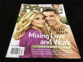 People Magazine April 24, 2023 Kelly &amp; Mark Mixing Love and Work - £7.82 GBP