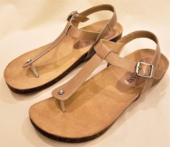 CORDANI Made in Italy Gene Cork Wedge Sandals Sz.EU-40/US-9 Beige Patent... - $89.97