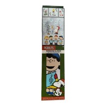 Peanuts Charlie Brown Christmas Peel &amp; Stick Window Cling Mirror Decor *New - £11.78 GBP