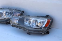 09-17 Mitsubishi Lancer Projector Halogen Headlight Lamps Set L&R image 5
