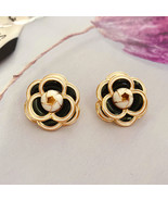 French Camellia Earrings - $25.96 CAD