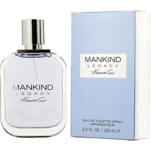 Mankind Legacy Kenneth Cole For Men 3.4 Oz / 100 Ml Edt Spray New * Sealed Box - $74.99