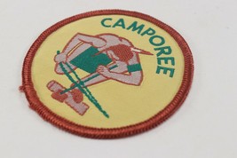 Vintage Fire Starter Camporee Yellow Round Camp Boy Scouts of America BS... - $9.47