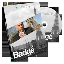 Badge (DVD and Gimmick) by Alexis De La Fuente and Sebastien Calbry  - T... - £29.42 GBP