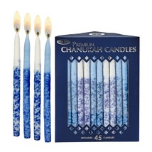 Rite Lite Natural Chanukah Candles, Pack of 45 Candles, Hanukkah Candles Bulk, T - £12.65 GBP