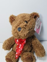 Way to Celebrate! Valentine’s Day Chocolate Scented Plush Teddy Bear Brown - £9.48 GBP