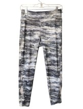 Vogo Athletica Watercolor Stripe Yoga Pants Leggings Size M Open Leg Det... - $13.29