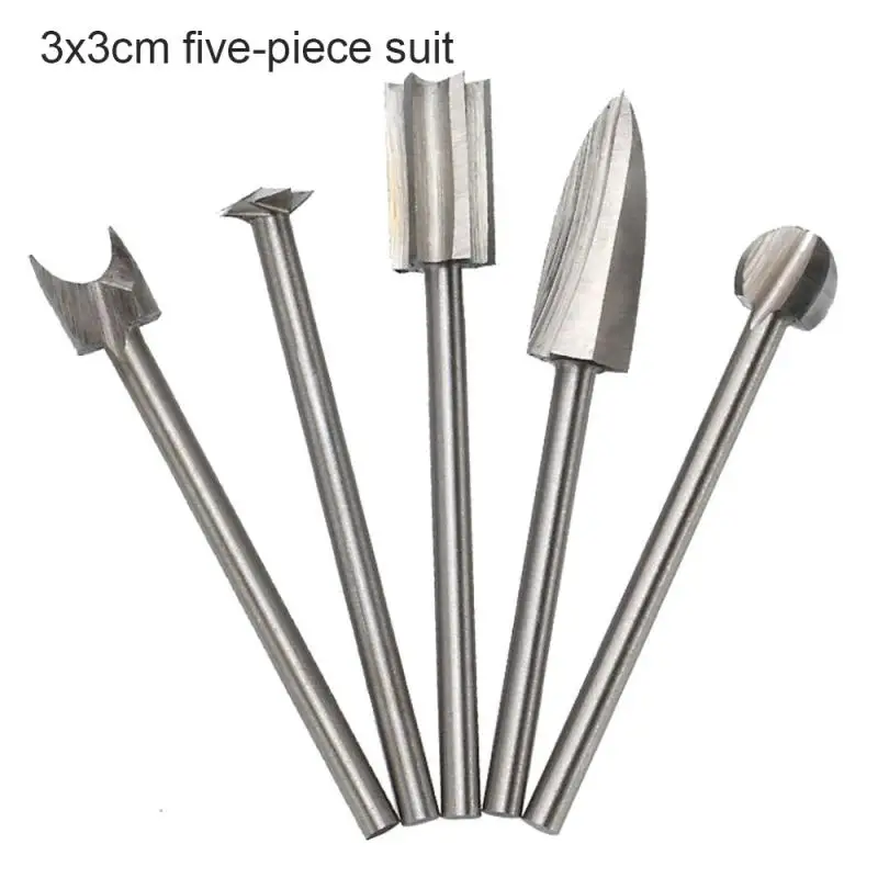 New Drill Bit set 5pcs wor Carving Drill Bits  Grinding Engraving Milling Cutter - £130.29 GBP