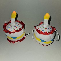 2 Build A Bear BABW Cake Cupcake Lot Light-Up Candles TESTED Birthday Sprinkles - £12.59 GBP