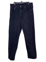 Levi&#39;s 550 Men Jeans Relaxed Fit Straight Leg Stone Wash Denim Cotton Bl... - £15.63 GBP