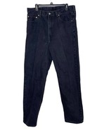 Levi&#39;s 550 Men Jeans Relaxed Fit Straight Leg Stone Wash Denim Cotton Bl... - £15.47 GBP