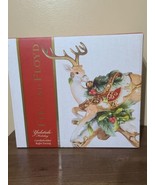 Fitz &amp; Floyd Yultide Holidau Candle Holder Right Facing - $3,182.41 MXN
