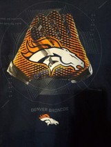 NFL Denver Broncos Navy Blue Nike Short Sleeve Shirt Men&#39;s Size M - £7.91 GBP