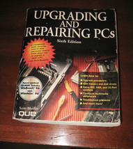 1996 Upgrading &amp; Repairing PCs Softcover w/ PC Benchmarks Winstone 32 CD - £4.72 GBP