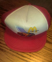 Hut Stricklin #27 McDonalds Racing Baseball Hat Cap, NASCAR 90s Thunderbird VTG - £27.96 GBP