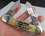 Bear &amp; Son Cutlery  Limited Edition #0288 of 1000 Stag Pocket Knife 2 Bl... - $88.99