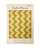 Spilled Beans Quilt PATTERN LBQ0421P by Laundry Basket Quilts Four Patch... - £7.85 GBP