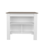 Kitchen Island Ada, Kitchen, Taupe / White - $1,215.87 CAD