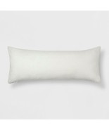 Room Essentials Plush   Body Pillow Cover Sour Cream New - £8.64 GBP