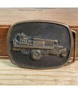 Vintage Belt Buckle Dowell Services Oil field Company 1981 7 million saf... - $31.94 CAD