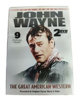 John Wayne - The Great American Western (DVD, 2003, 9 Feature Films) NEW... - $7.75