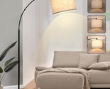 Arc Floor Lamps For Living Room, Tall Reading Lamps With Dimmable Switch... - $88.99