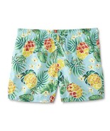 Roebuck &amp; Co Men&#39;s Swim Trunks Shorts Size Large Turquoise Pineapples NEW - £15.32 GBP