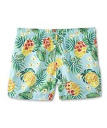 Roebuck &amp; Co Men&#39;s Swim Trunks Shorts Size Large Turquoise Pineapples NEW - $391.02 MXN