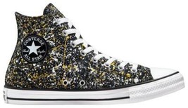 Converse Unisex Chuck Taylor All Star Paint Splatter A00468F Yellow/Blac... - $39.19