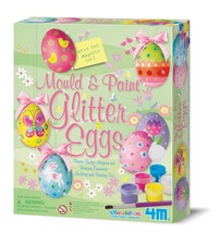 4M Mold and Paint Glitter Easter Eggs Kit - $12.99