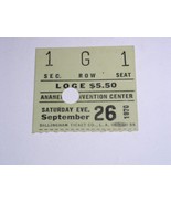 Neil Diamond Linda Ronstadt Concert Ticket Stub Vintage 1970 Anaheim Con... - $249.99