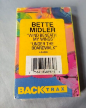 Bette Midler Back Trax Cassette Tape 1989 Wind Beneath My Wings New Sealed - $19.75