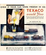 Texaco Gasoline 1931 Advertisement Lithograph Griffen Hourglass Test 2 D... - $727.72 MXN