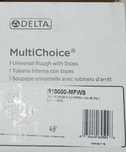 Delta MultiChoice Universal Tub Shower Rough In Kit R1000MFWS image 8