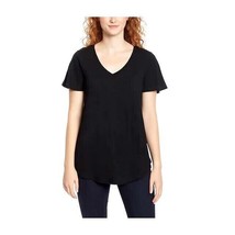 Jessica Simpson Women&#39;s Size Large Black Flutter Short Sleeve Shirt Top ... - £9.17 GBP