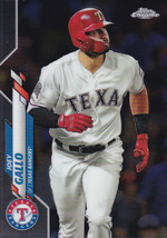 2020 Topps Chrome Joey Gallo #191 Texas Rangers - $1.77