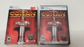 2008 Funcom Age of Conan Hyborian Adventures PC Game Windows XP Vista Rated M17+ - £6.33 GBP