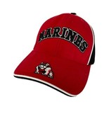 Embroidered Red US Marines USMC Marine Bull / Devil Dog baseball Shadow ... - $27.04 CAD